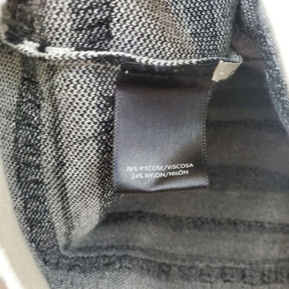 Ann Taylor Sequin Zebra Jacquard Pullover Sweater Blouse Small Stripe Long Sleev - Picture 6 of 10